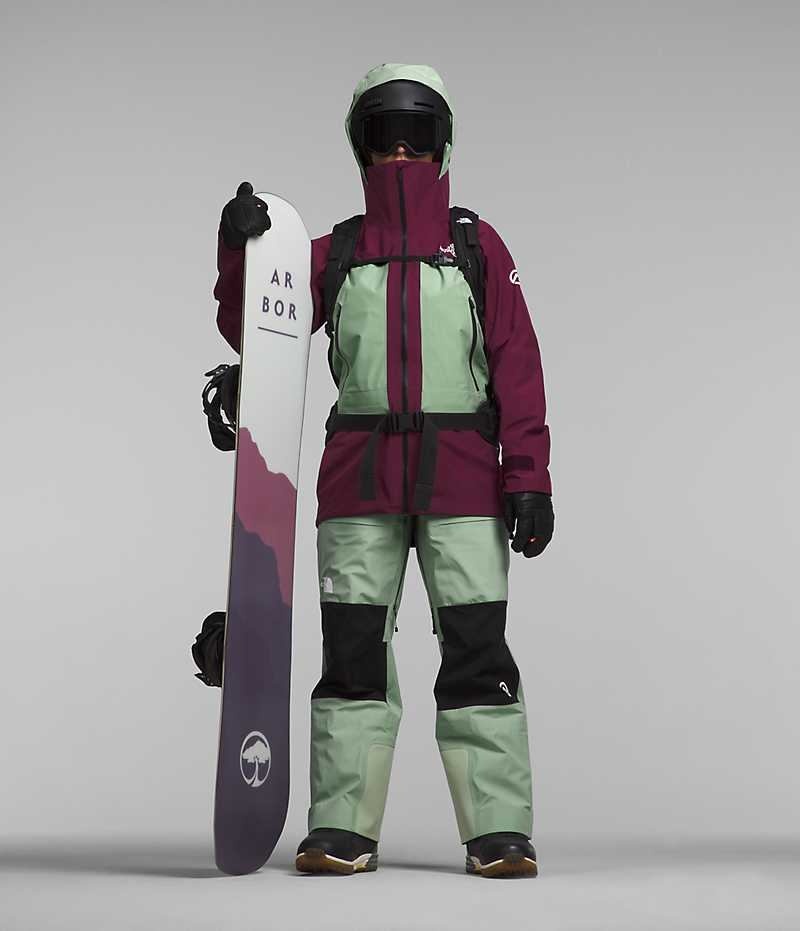 The North Face Summit Series Verbier GTX Isolerte Jakker Dame Fuchsia Mint | OSLO RMLXHT