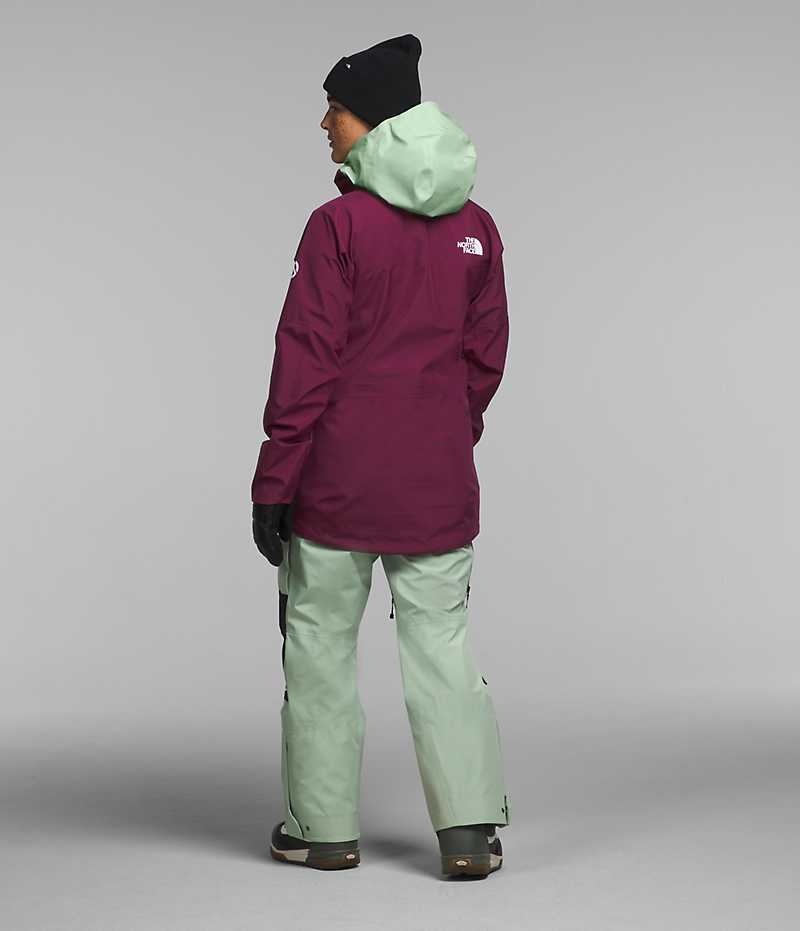 The North Face Summit Series Verbier GTX Isolerte Jakker Dame Fuchsia Mint | OSLO RMLXHT