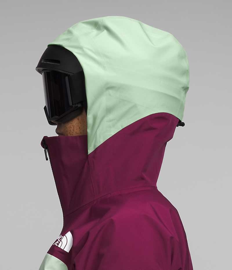 The North Face Summit Series Verbier GTX Isolerte Jakker Dame Fuchsia Mint | OSLO RMLXHT