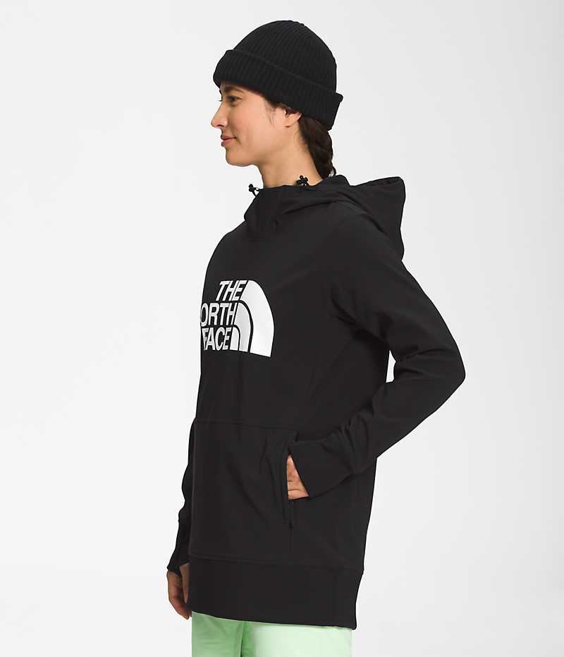 The North Face Tekno Pullover Hettegenser Dame Svarte | OSLO CPWBVR