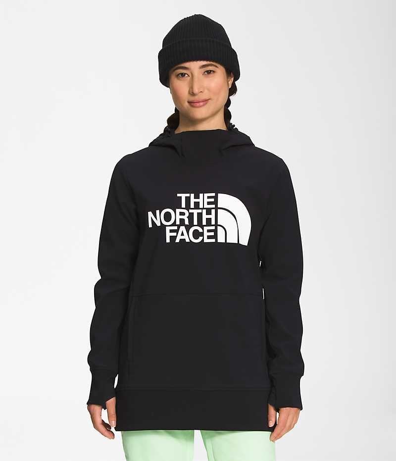 The North Face Tekno Pullover Hettegenser Dame Svarte | OSLO CPWBVR