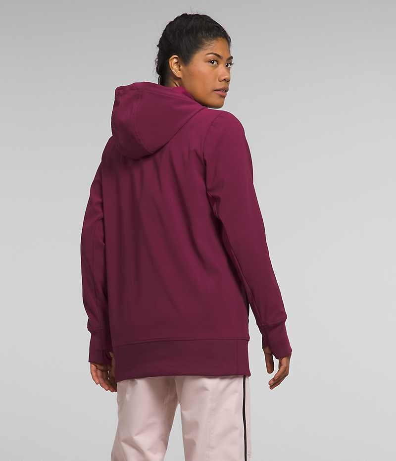 The North Face Tekno Pullover Hettegenser Dame Fuchsia | NORGE YXVBPK