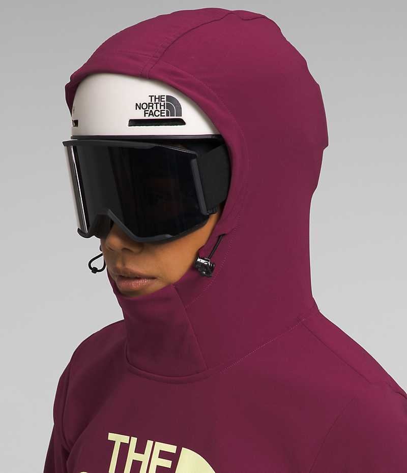 The North Face Tekno Pullover Hettegenser Dame Fuchsia | NORGE YXVBPK