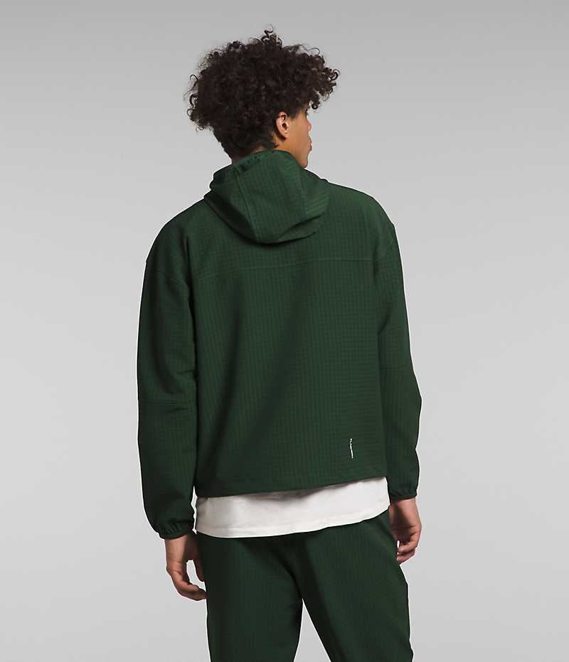 The North Face Tekware™ Grid Hoodie Fleecejakker Herre Grønn | OSLO SDBLIN