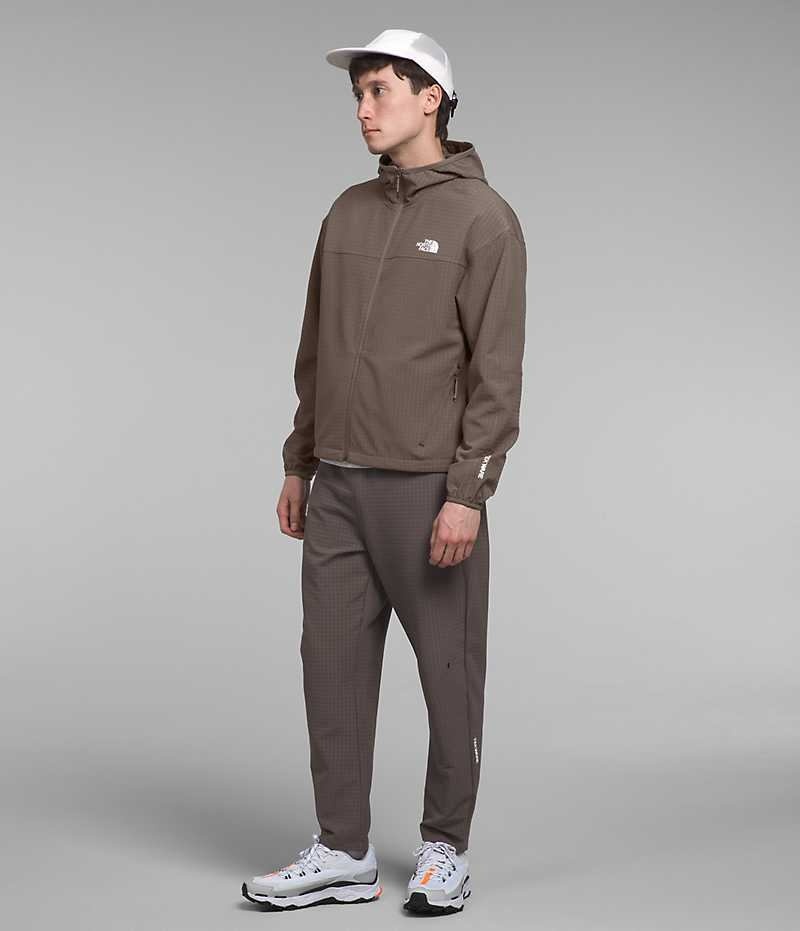 The North Face Tekware™ Grid Hoodie Fleecejakker Herre Brune | OSLO BMWHAG