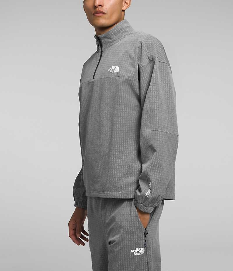 The North Face Tekware™ Grid ¼-Zip Pullover Herre Grå | OSLO UYOEHV