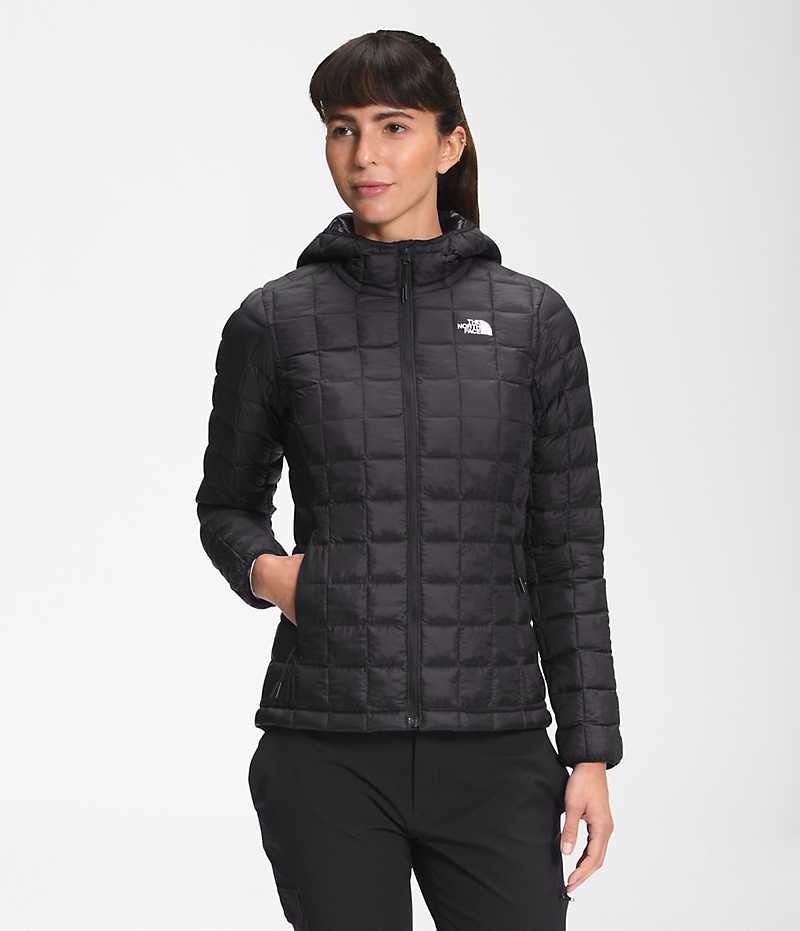 The North Face ThermoBall™ Eco Hoodie 2.0 Dunjakke Dame Svarte | OSLO YLJPMN