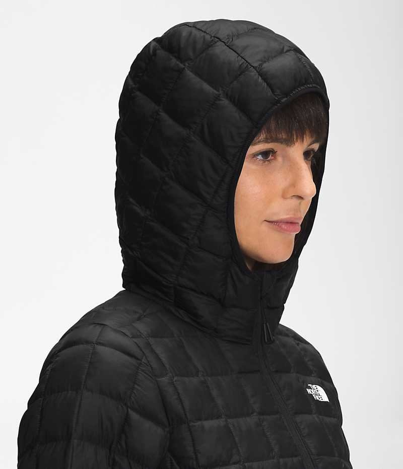 The North Face ThermoBall™ Eco Parka Dame Svarte | OSLO YXUEQR