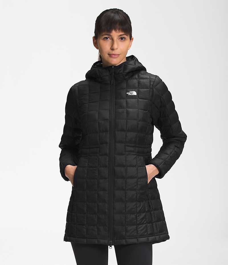 The North Face ThermoBall™ Eco Parka Dame Svarte | OSLO YXUEQR