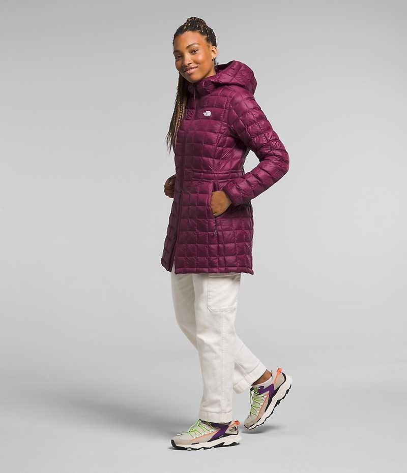 The North Face ThermoBall™ Eco Parka Dame Rød | OSLO DPCKHV