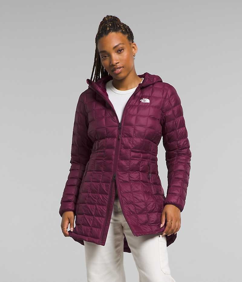 The North Face ThermoBall™ Eco Parka Dame Rød | OSLO DPCKHV