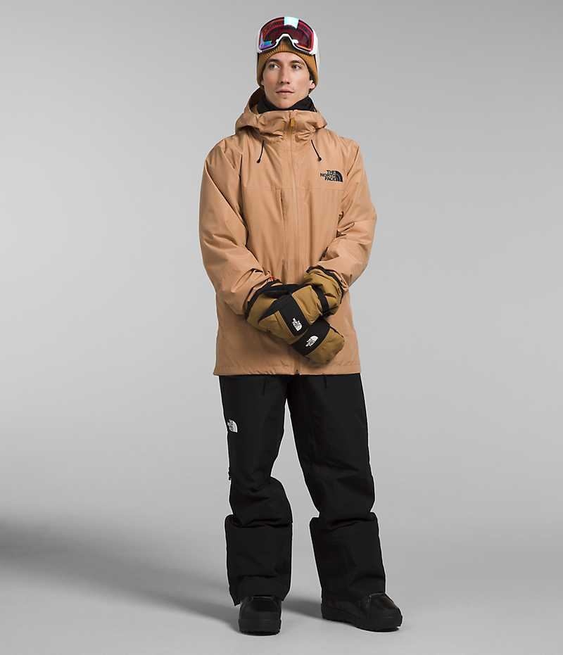 The North Face ThermoBall™ Eco Snow Triclimate® Hettejakke Herre Khaki | NORGE PTUYXJ