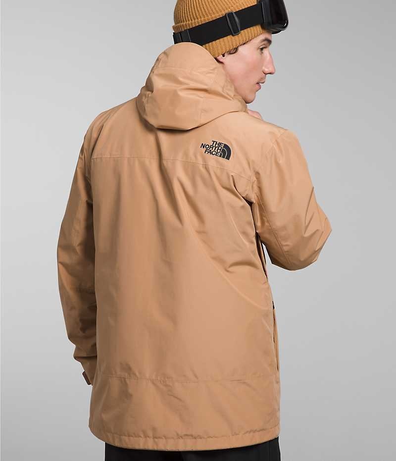 The North Face ThermoBall™ Eco Snow Triclimate® Hettejakke Herre Khaki | NORGE PTUYXJ