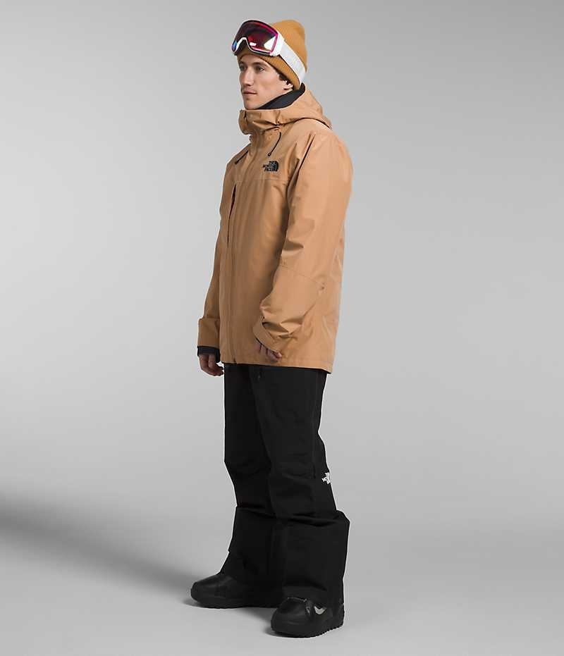 The North Face ThermoBall™ Eco Snow Triclimate® Hettejakke Herre Khaki | NORGE PTUYXJ