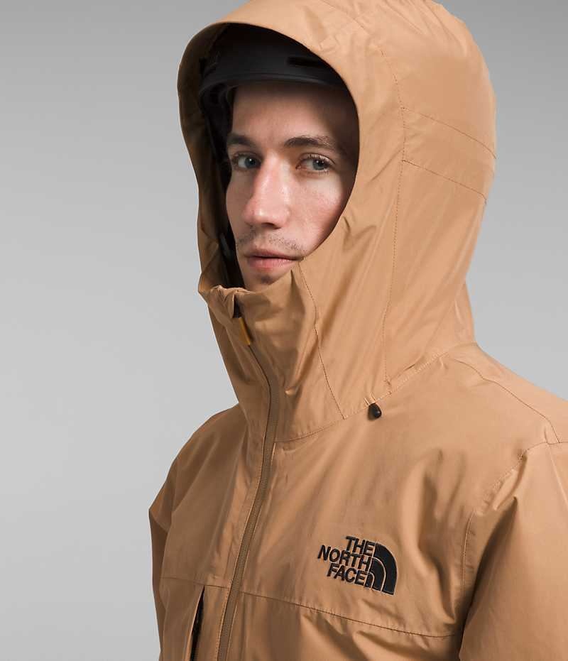 The North Face ThermoBall™ Eco Snow Triclimate® Hettejakke Herre Khaki | NORGE PTUYXJ