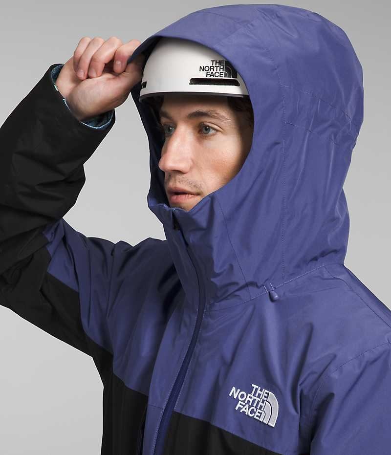 The North Face ThermoBall™ Eco Snow Triclimate® Hettejakke Herre Blå Svarte | OSLO BRQIAL