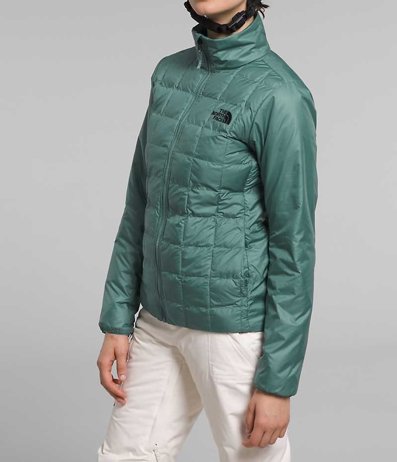 The North Face ThermoBall™ Eco Snow Triclimate® Isolerte Jakker Dame Grønn | NORGE JDWVNC