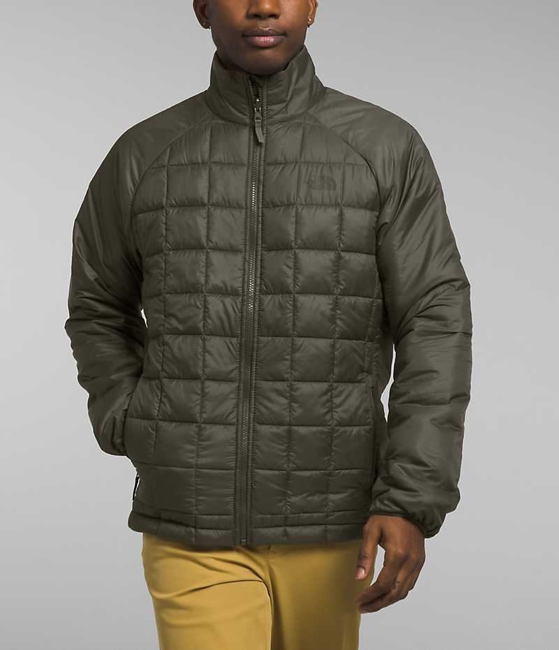 The North Face ThermoBall™ Eco Triclimate® Isolerte Jakker Herre Olivengrønne | OSLO ZCINDG