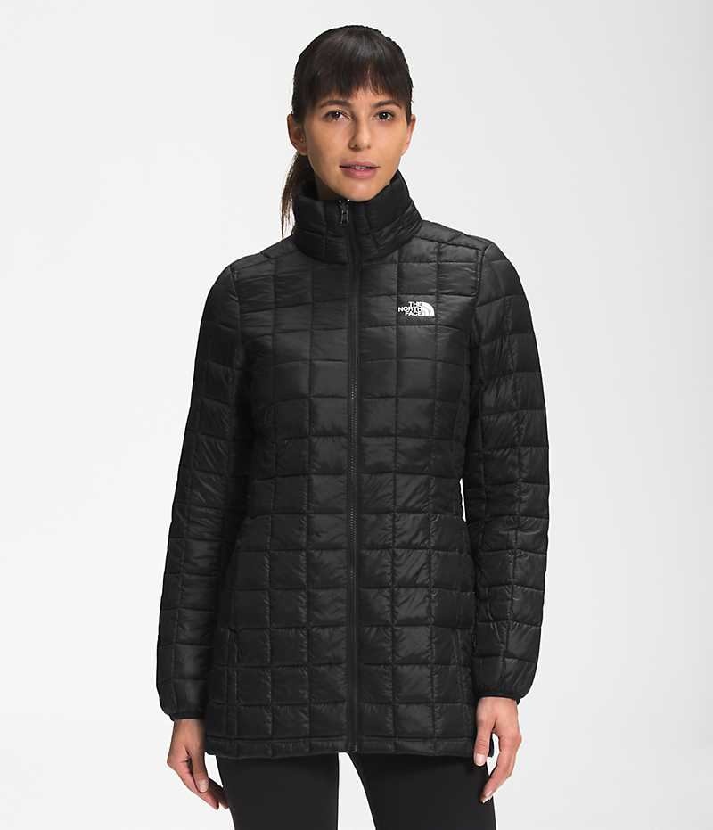 The North Face ThermoBall™ Eco Triclimate® Parka Dame Svarte | NORGE BDLSJQ