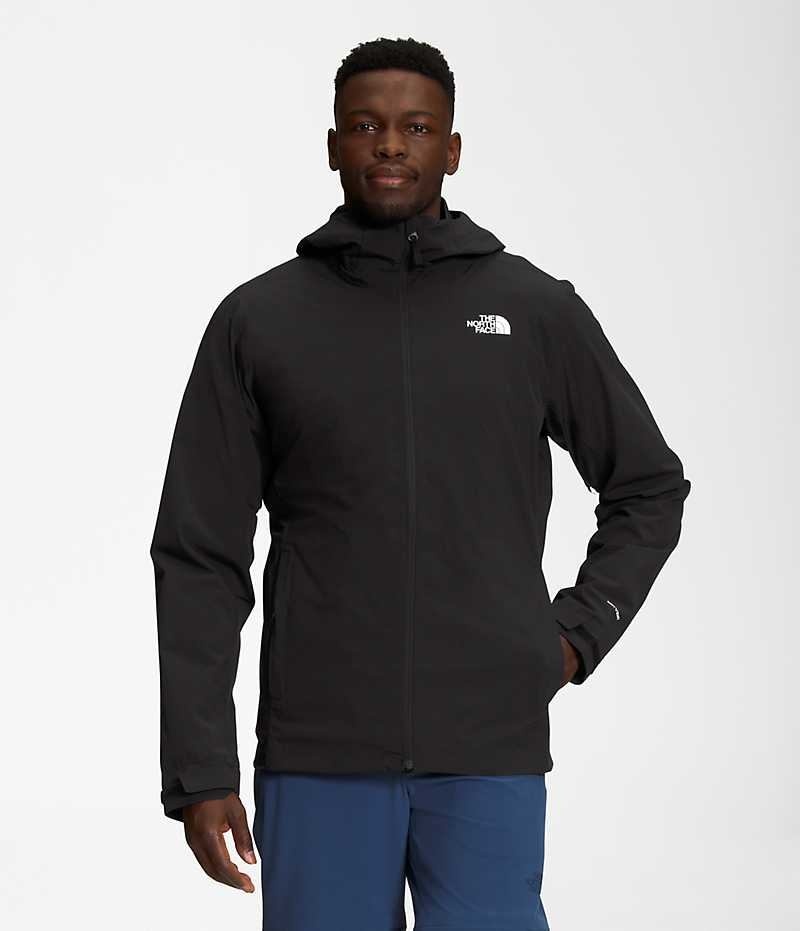 The North Face ThermoBall™ Eco Triclimate® Isolerte Jakker Herre Svarte | NORGE BWEHXQ