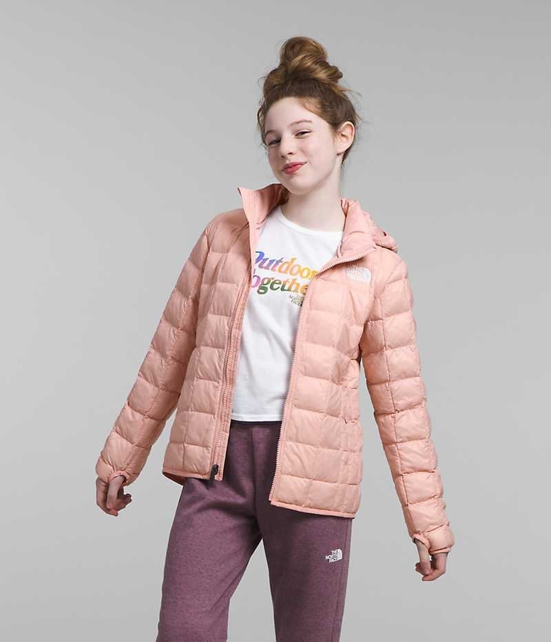 The North Face ThermoBall™ Hette Dunjakke Jente Rosa | OSLO VOQWXL