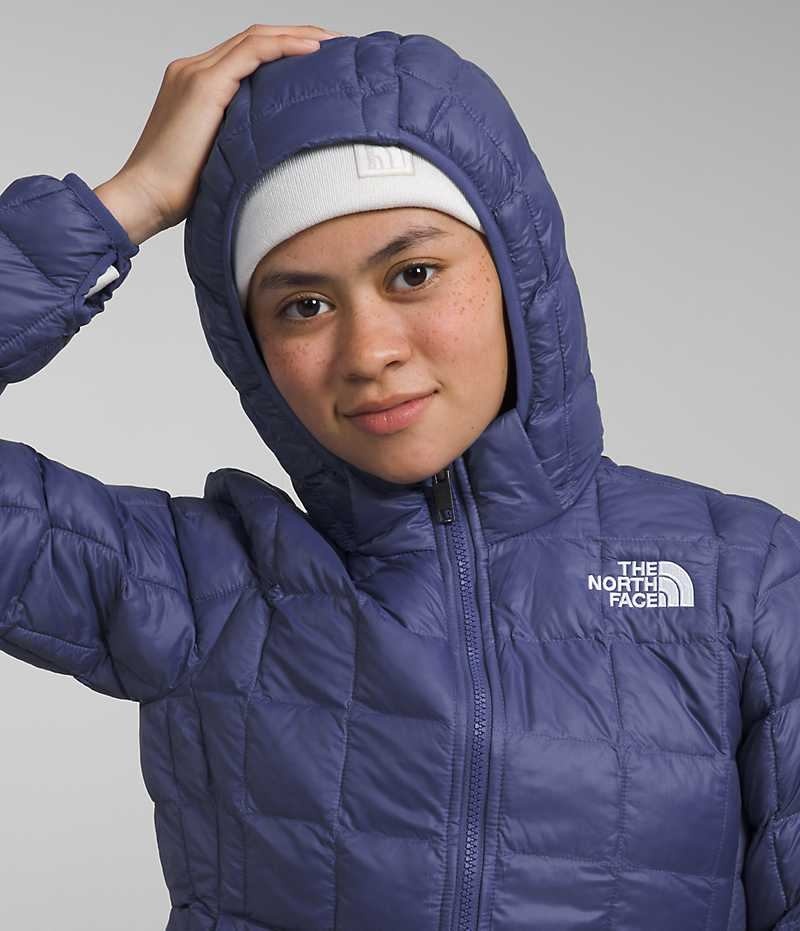 The North Face ThermoBall™ Hette Dunjakke Jente Blå | OSLO MDGNKU