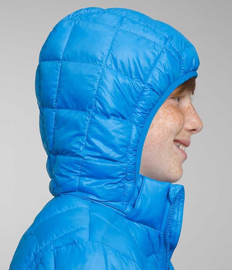 The North Face ThermoBall™ Hette Dunjakke Gutt Blå | NORGE UJBZQI