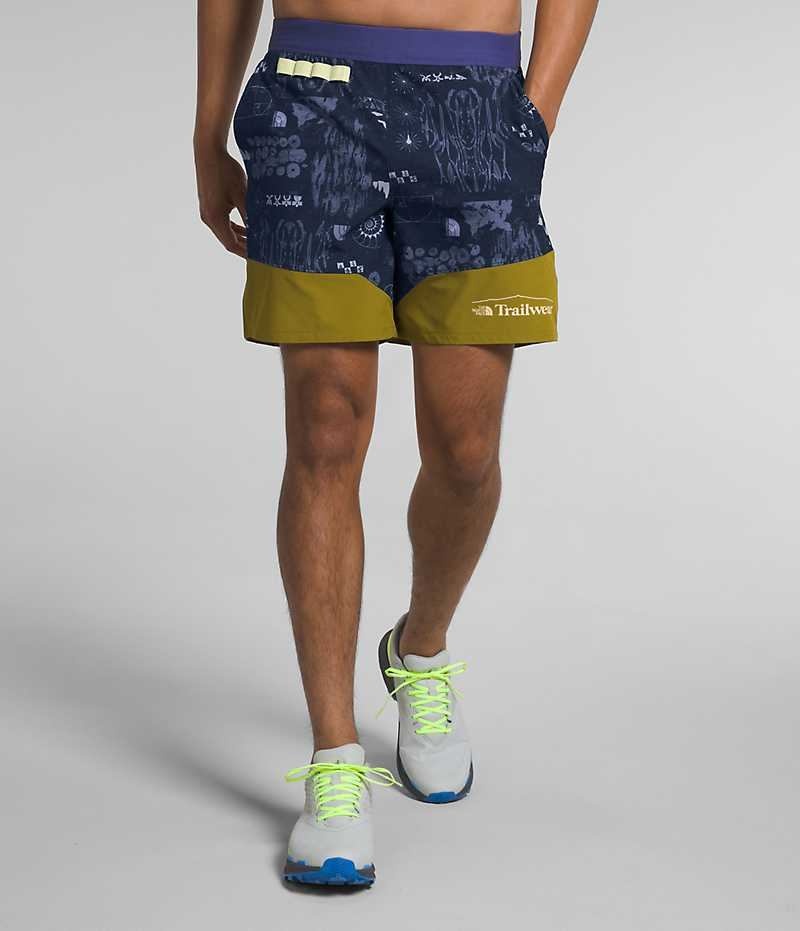 The North Face Trailwear OKT Trail Shorts Herre Marineblå | NORGE EPXQGW