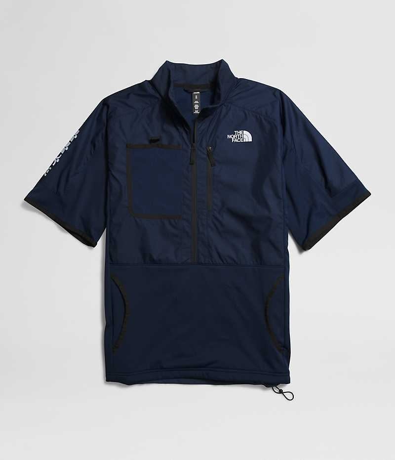 The North Face Trailwear Vinter Warm Overshirt T-Skjorte Herre Marineblå | OSLO HQDVEO