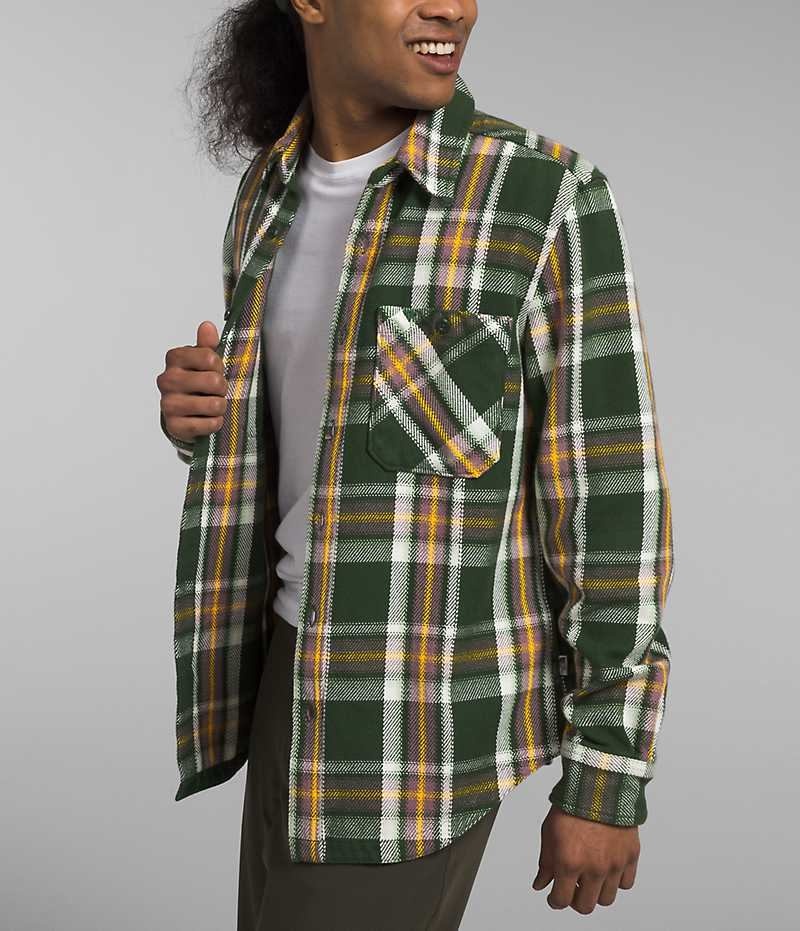 The North Face Valley Twill Flannel Skjorte Herre Multicolor | OSLO KCUSYP