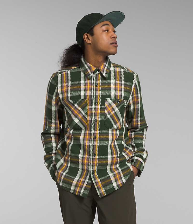 The North Face Valley Twill Flannel Skjorte Herre Multicolor | OSLO KCUSYP