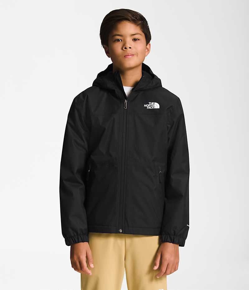 The North Face Warm Storm Regnjakke Gutt Svarte | NORGE UAJQDZ